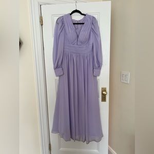 Lilac / lavender gown prom or princess custom made